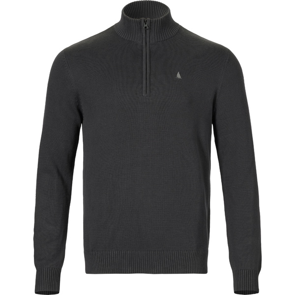 2025 Musto Männer Original 1/4 Zip Neck Knit Sweater 85082 - Carbon Marl